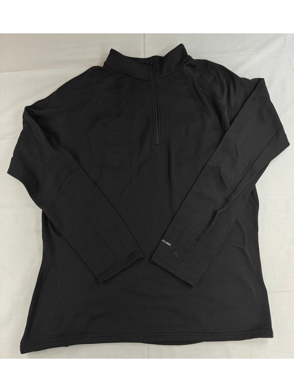 The North Face Men’s XL Black Quarter Zip Fleece Pullover Outdoor Hiking